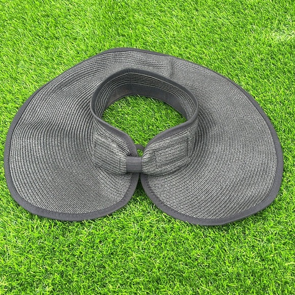 CROFT& BARROW Roll Up Wide Brim Visor - Picture 3 of 7